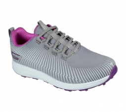 Skechers Ladies GoGolf Max Golf Shoes - SWING (Gray/Purple)